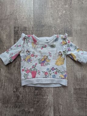Baby Girl Disney Princess Sweatshirt